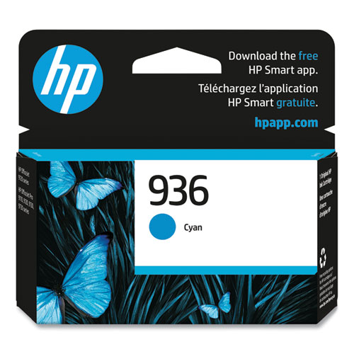 Picture of HP 936, (4S6U9LN) Cyan Original Ink Cartridge