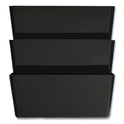 Picture of EZ Link Stackable DocuPocket, 3 Sections, Legal Size, 16.25 x 4 x 19, Black