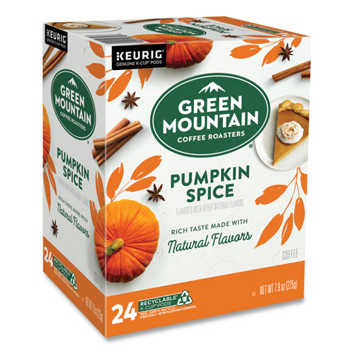 Picture of Fair Trade Certified Pumpkin Spice Flavored Coffee K-Cups, 96/Carton