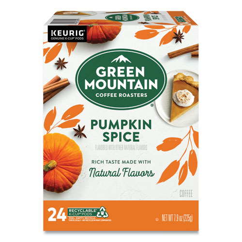 Picture of Fair Trade Certified Pumpkin Spice Flavored Coffee K-Cups, 96/Carton