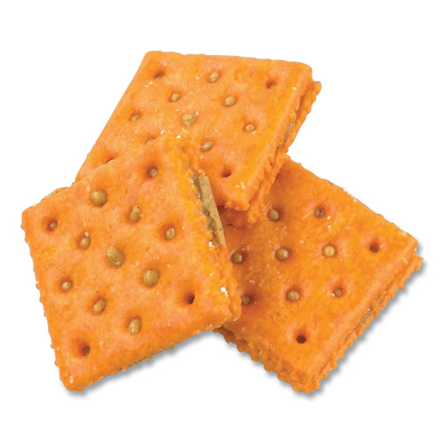 Picture of Toast Cheese Crackers, Peanut Butter, 1.5 oz Packet, 24/Box