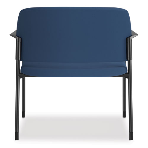 Picture of Accommodate Series Bariatric Chair with Arms, 33.5" x 21.5" x 32.5", Elysian Seat, Elysian Back, Charblack Legs