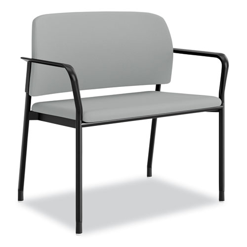 Picture of Accommodate Series Bariatric Chair with Arms, 33.5" x 21.5" x 32.5", Flint Seat, Flint Back, Charblack Legs