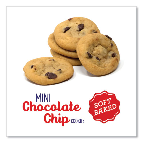 Picture of Soft Baked Mini Chocolate Chip Cookies, 1.5 oz Pouch, 28/Pack