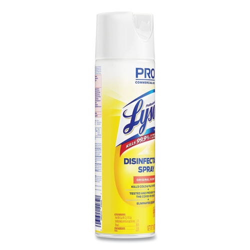 Picture of Disinfectant Spray, Original Scent, 19 oz Aerosol Spray, 12/Carton