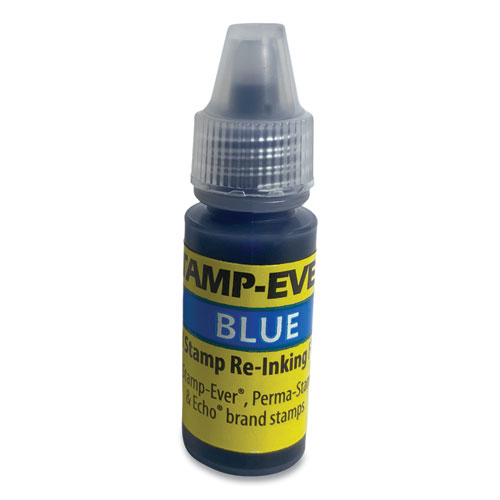 Refill+Ink+For+Clik%21+And+Universal+Stamps%2C+7+Ml+Bottle%2C+Blue