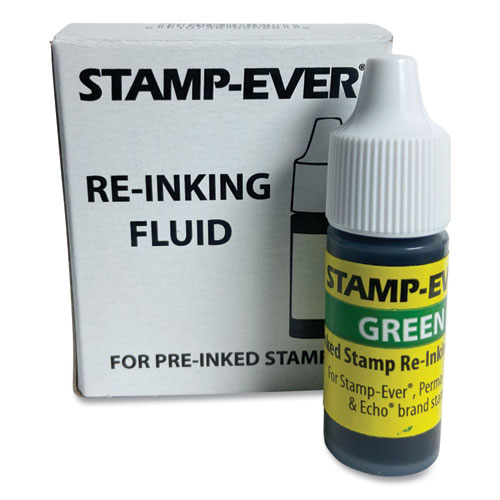 Picture of Refill Ink for Clik! and Universal Stamps, 7 mL Bottle, Green