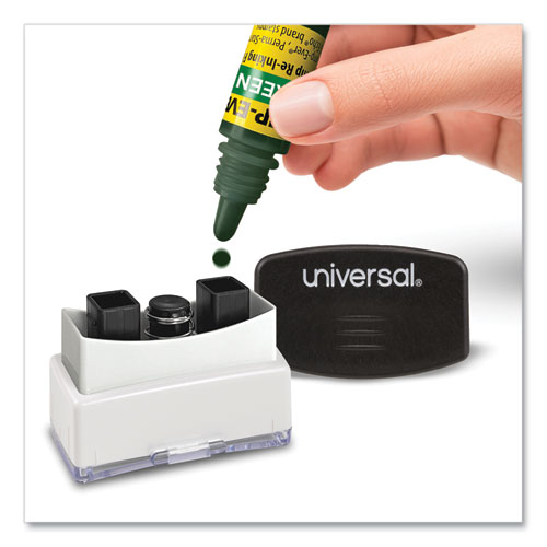 Picture of Refill Ink for Clik! and Universal Stamps, 7 mL Bottle, Green