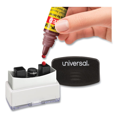 Picture of Refill Ink for Clik! and Universal Stamps, 7 mL Bottle, Red