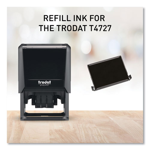 Picture of T4727 Printy Replacement Pad for Trodat Self-Inking Stamps, 1.63" x 2.5", Black