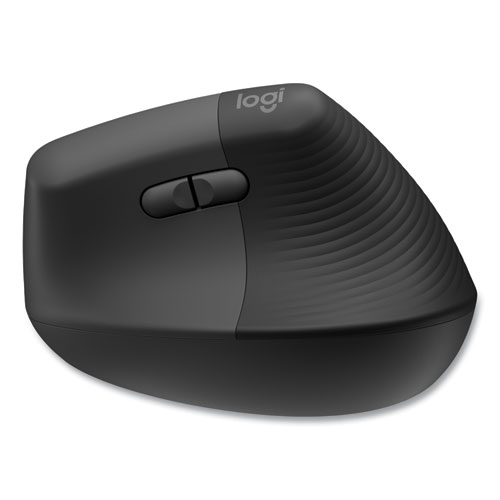 Picture of Lift for Business Vertical Ergonomic Mouse, 2.4 GHz Frequency/32 ft Wireless Range, Right Hand Use, Graphite