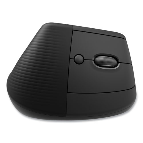 Picture of Lift for Business Vertical Ergonomic Mouse, 2.4 GHz Frequency/32 ft Wireless Range, Right Hand Use, Graphite