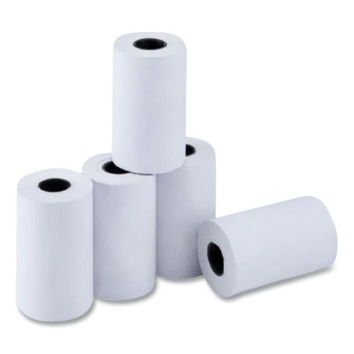 Picture of Thermal Paper Rolls, 2.25" x 50 ft, White, 50/Carton