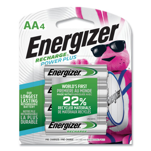 Nimh+Rechargeable+Aa+Batteries%2C+1.2+V%2C+4%2Fpack