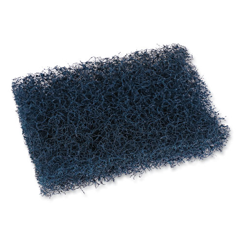 Picture of Extra Heavy-Duty Scouring Pad, 3.5 x 5, Dark Blue, 20/Carton