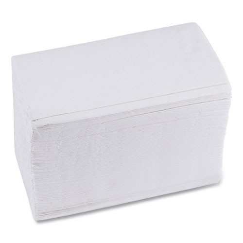 Picture of 1/8-Fold Dinner Napkins, 2-Ply, 15 x 17, White, 300/Pack, 10 Packs/Carton