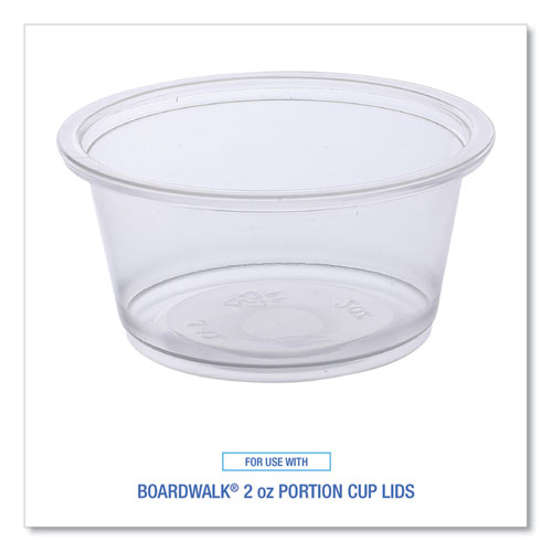 Picture of Souffle/Portion Cups, 2 oz, Clear, 125/Sleeve, 20 Sleeves/Carton