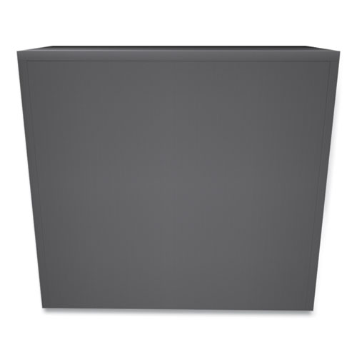 Picture of Brigade 600 Series Lateral File, 3 Legal/Letter-Size File Drawers, Charcoal, 42" x 18" x 39.13"