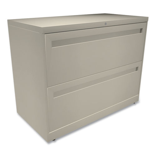 Picture of Brigade 700 Series Lateral File, 2 Legal/Letter-Size File Drawers, Putty, 36" x 18" x 28"
