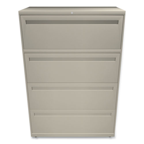 Picture of Brigade 700 Series Lateral File, 4 Legal/Letter-Size File Drawers, Putty, 36" x 18" x 52.5"