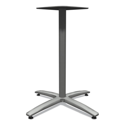 Picture of Between Seated-Height X-Base for 30" to 36" Table Tops, 26.18w x 29.57h, Silver