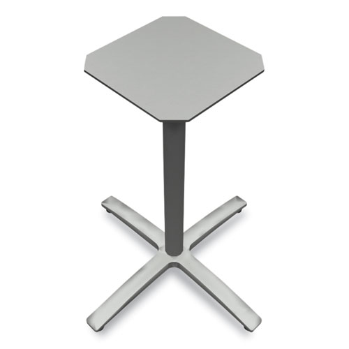 Picture of Between Seated-Height X-Base for 30" to 36" Table Tops, 26.18w x 29.57h, Silver