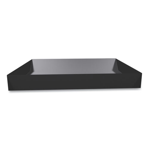 Picture of Center Drawer with Core Removable Locks, Metal, 24.75w x 14.75d x 3h, Charcoal