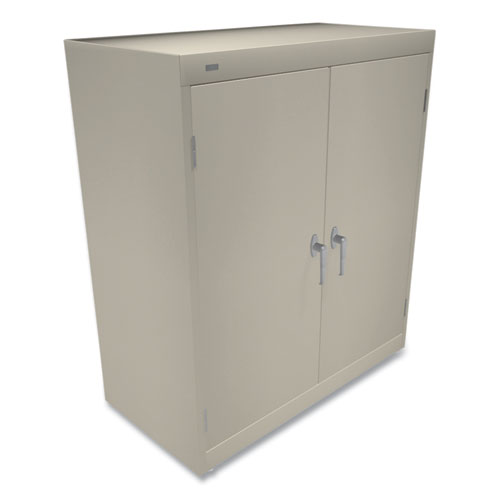 Picture of Assembled Storage Cabinet, 36w x 18.13d x 41.75h, Putty