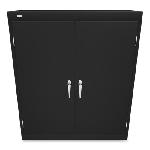 Picture of Assembled Storage Cabinet, 36w x 18d x 42h, Black