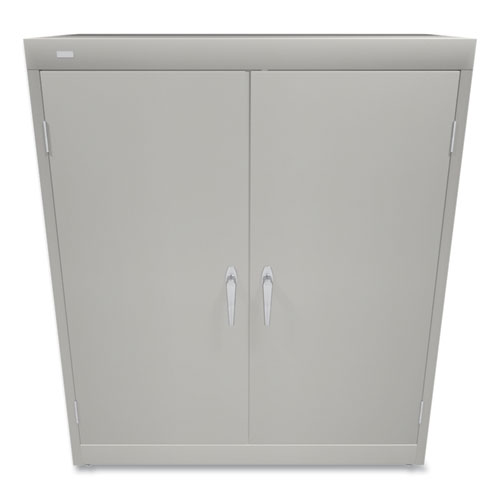 Picture of Assembled Storage Cabinet, 36w x 18.13d x 41.75h, Light Gray