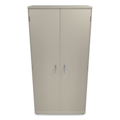 Picture of Assembled Storage Cabinet, 36w x 18.13d x 71.75h, Putty