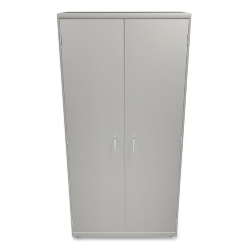 Picture of Assembled Storage Cabinet, 36w x 18.13d x 71.75h, Light Gray