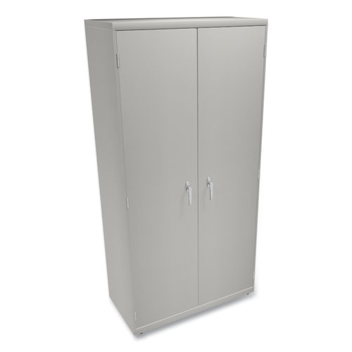 Picture of Assembled Storage Cabinet, 36w x 18.13d x 71.75h, Light Gray