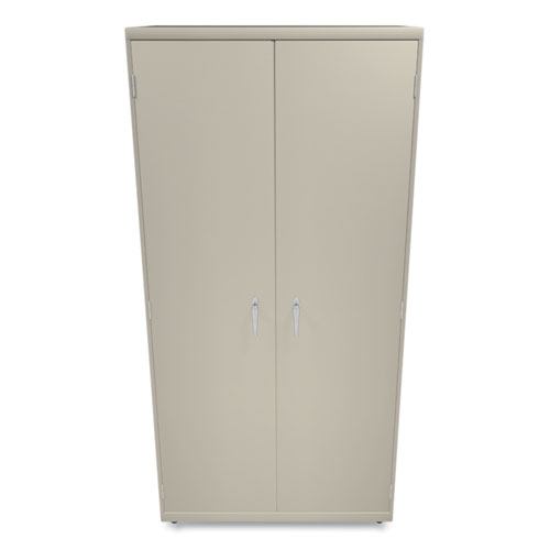 Picture of Assembled Storage Cabinet, 36w x 24.25d x 71.75h, Putty