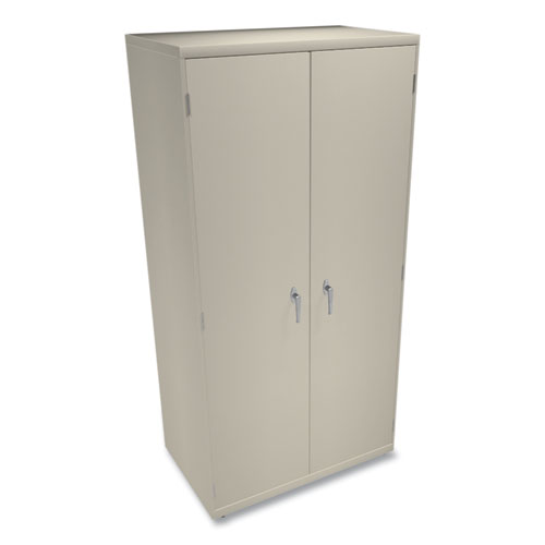 Picture of Assembled Storage Cabinet, 36w x 24.25d x 71.75h, Putty