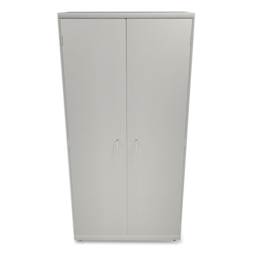 Picture of Assembled Storage Cabinet, 36w x 24.25d x 71.75h, Light Gray