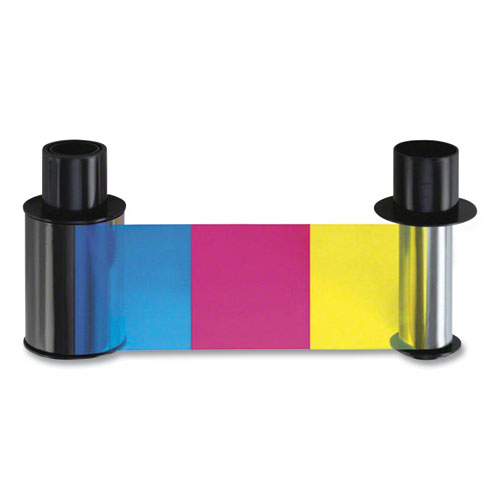 Picture of Multi Color Thermal Resin Printer Ribbon, Black/Cyan/Magenta/Yellow