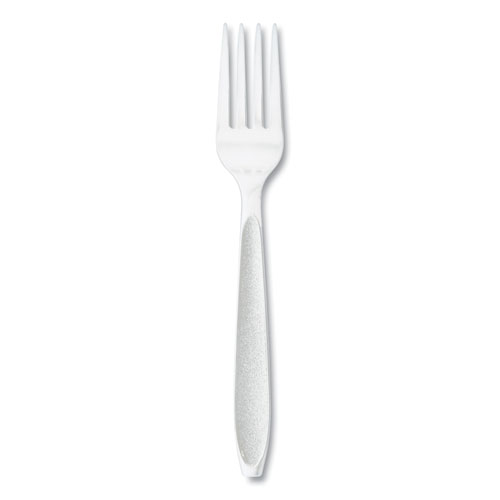 Picture of Impress Heavyweight Full-Length Polystyrene Cutlery, Fork, White, 100/Box, 10 Boxes/Carton