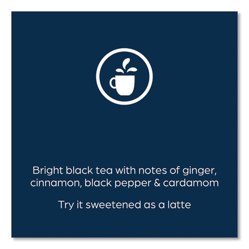 Picture of The Bright Tea Co. Chai Spice Black Tea Freshpack, Chai Spice, 0.09 oz Pouch, 100/Carton