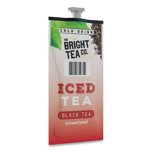 Picture of The Bright Tea Co. Unsweetened Iced Black Tea Freshpack, Unsweetened Iced Black, 0.12 oz Pouch, 100/Carton