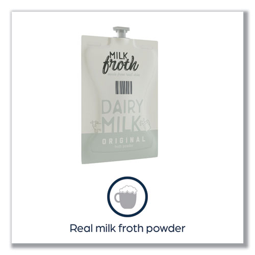 Picture of Dairy Milk Froth Powder Freshpack, Original, 0.46 oz Pouch, 72/Carton