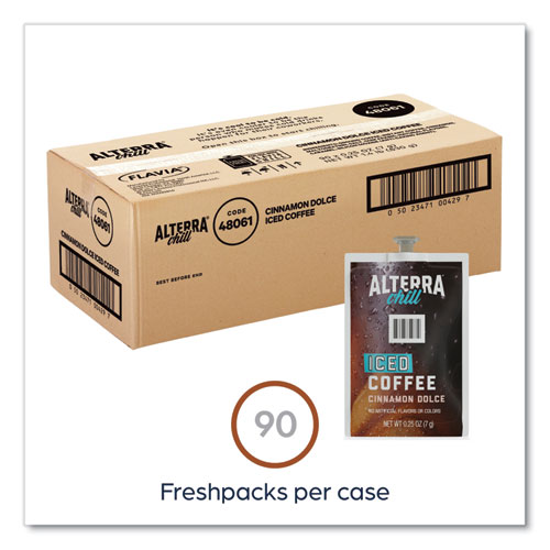 Picture of Alterra Cinnamon Dolce Iced Coffee Freshpack, Iced Cinnamon Dolce, 0.25 oz Pouch, 90/Carton