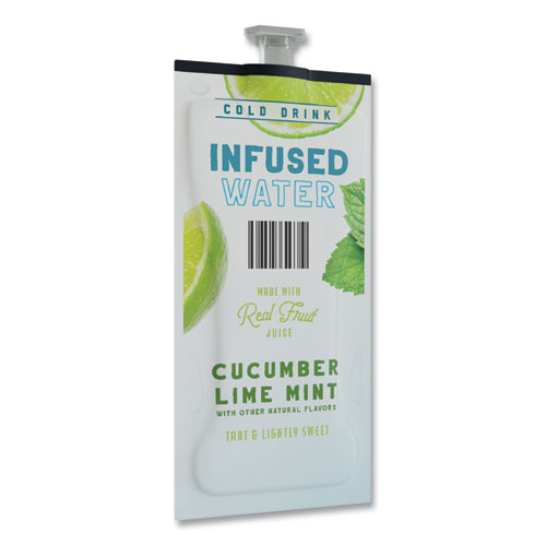 Picture of Cucumber Lime Mint Infused Water Freshpack, Cucumber Lime Mint, 0.08 Pouch, 100/Carton