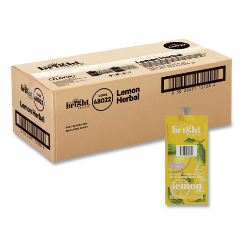 The+Bright+Tea+Co.+Lemon+Herbal+Tea+Freshpack%2C+Lemon%2C+0.11+oz+Pouch%2C+100%2FCarton