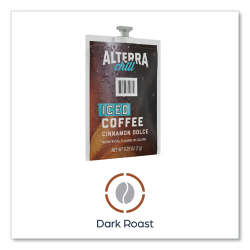 Picture of Alterra Cinnamon Dolce Iced Coffee Freshpack, Iced Cinnamon Dolce, 0.25 oz Pouch, 90/Carton