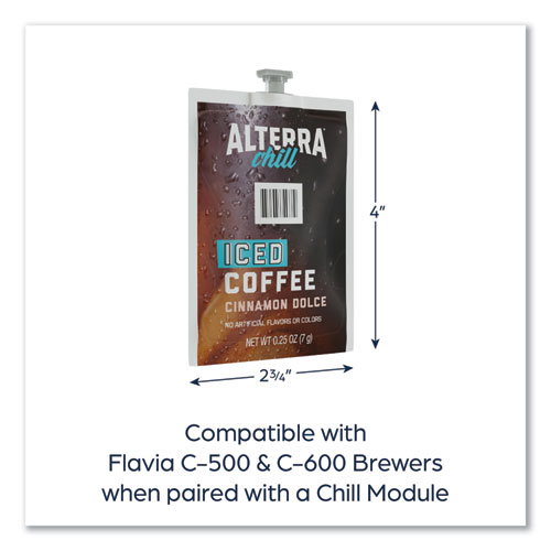 Picture of Alterra Cinnamon Dolce Iced Coffee Freshpack, Iced Cinnamon Dolce, 0.25 oz Pouch, 90/Carton