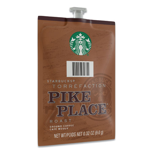 Picture of Starbucks Pike Place Roast Coffee Freshpack, Pike Place, 0.32 oz Pouch, 76/Carton