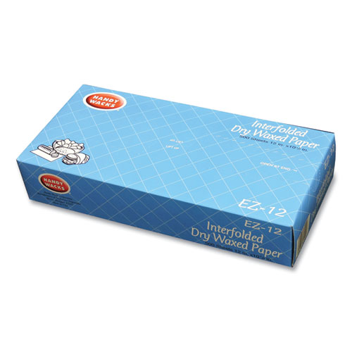 Picture of Interfolded Dry Waxed Paper Deli Sheets, 10.75 x 12, 500 Box, 12 Boxes/Carton