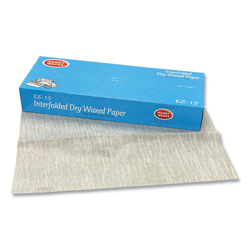 Picture of Interfolded Dry Waxed Paper Deli Sheets, 10.75 x 15, 500 Box, 12 Boxes/Carton