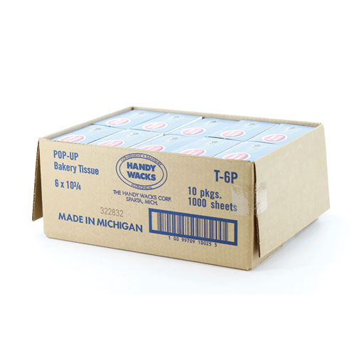 Picture of Bakery Pick-up Tissue Deli Sheets, 10.75 x 6, 1,000/Box, 10 Boxes/Carton